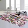 Character T-tokidoki Floor Mat INS Style Soft Bedroom Floor House Laundry Room Mat Anti-skid Household Carpets