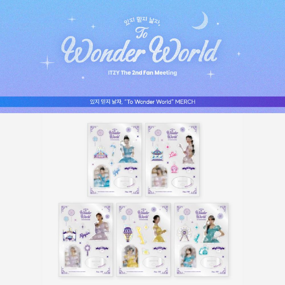 

Акриловый набор ITZY To Wonder World для предзаказа