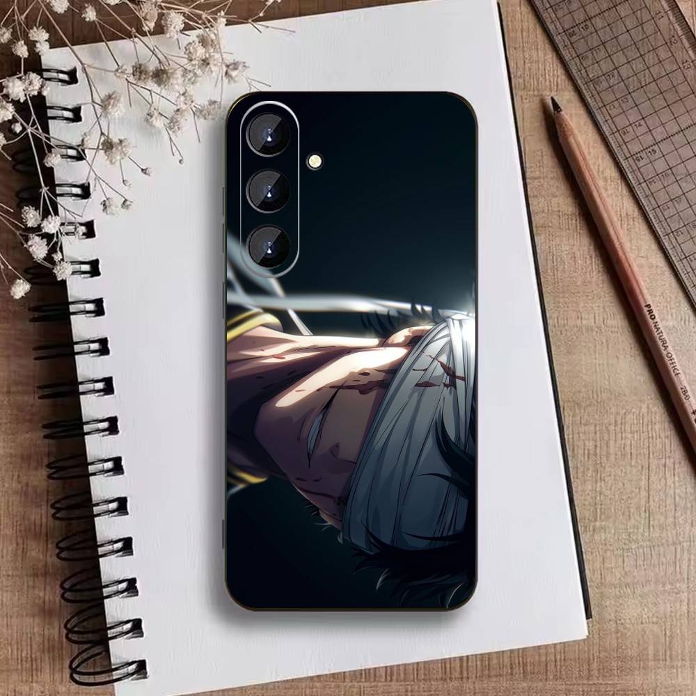 D-Record of Ragnarok Anime Phone Case For Samsung Galaxy A73,A21s,A22,A31,A52,A53,A71,A41Soft Black Shell