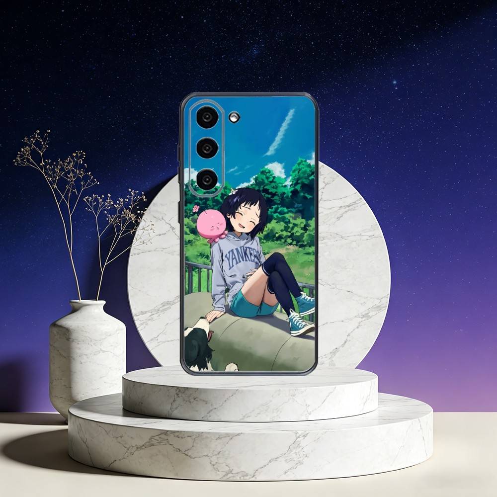 Takopii no genzai Phone Case For Samsung Galaxy A73,A72,A71,A70,A53,A52,A51,Others Soft Black Cover