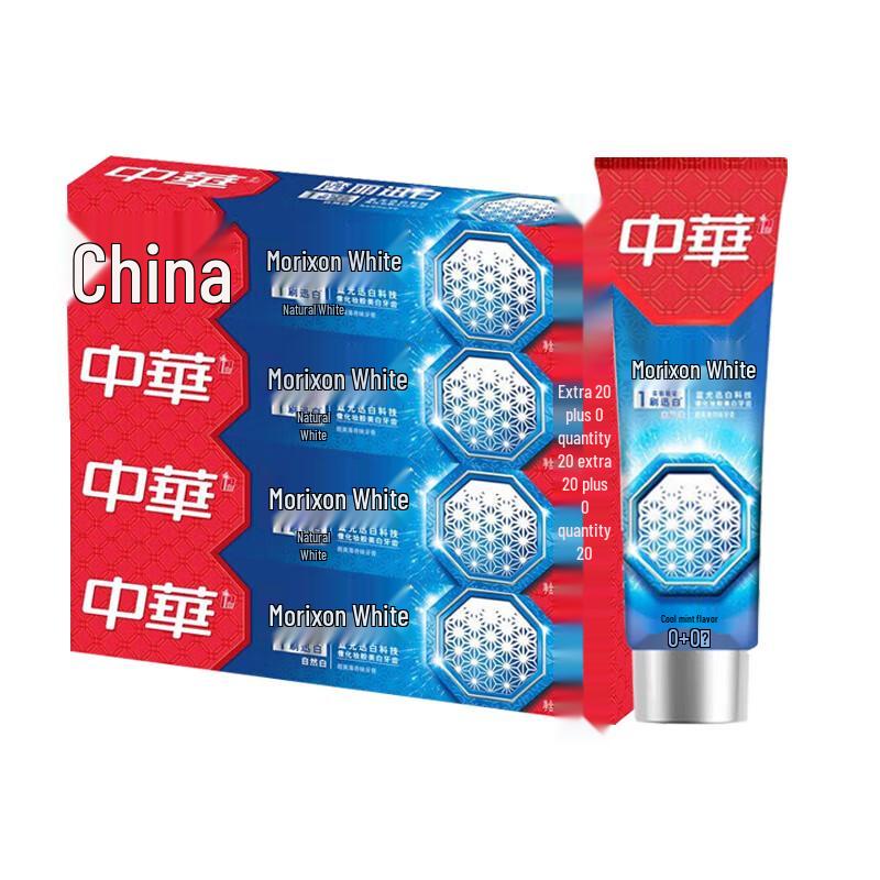 Zhonghua Magic White Cool Mint Toothpaste (4 x 140g)