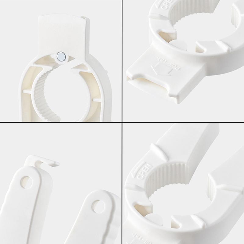 1Pc Bottle Opener Easy Grip Can Opener Multifunctional Plastic Manual Non-Slip Canned Drink Creative Kitchen Gadgets Twist Off Lid