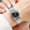 Steel Strap Luxury Wrist Watches Versatile Womens Quartz Wristwatch INS Ladies Bracelet Watch