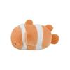 Ribuhaato Mascot Magnet Marshmallow Aquamie Sea Creature Clownfish (Total Length Approx. 6cm) Refrigerator Magnet Stuffed Toy Fluffy 28305-21
