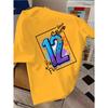 Kids Crewneck Short Sleeve T-Shirt, Fashion Print for Happy 12th Birthday, Born To Love Riding Graphic