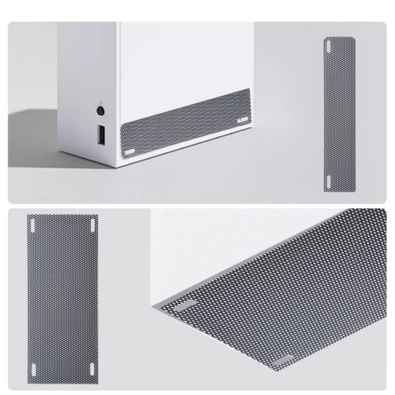Silicone Filter Dustproof Dust Filter Ventilation Mesh for Series Gaming Console Optimized Heat Dissipation