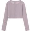 Adidas Layered Long Sleeve Top Logo Comfortable Casual Round Neck T-Shirt Women tops Purple Pink JP1460