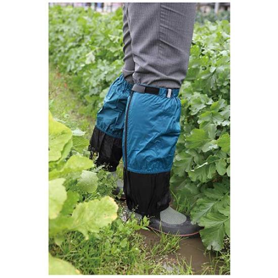 Katsuhoshi Industrial Kachiboshi Long Leg Cover with Zipper, Approx. 45cm, Indigo, AS-300