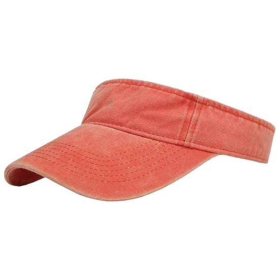 Yousheng Empty Top Baseball Cap, Retro Washed Style UV Protection Hat with Extended Curved Brim, Summer Hat for Travel Hiking Outdoor Sports