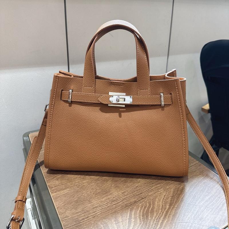 The First Layer of Cowhide Modified Casual  Tote Bag (S12-52764)