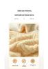 Soft Jacquard Lambswool Cotton Fleece Blanket for Autumn/Winter