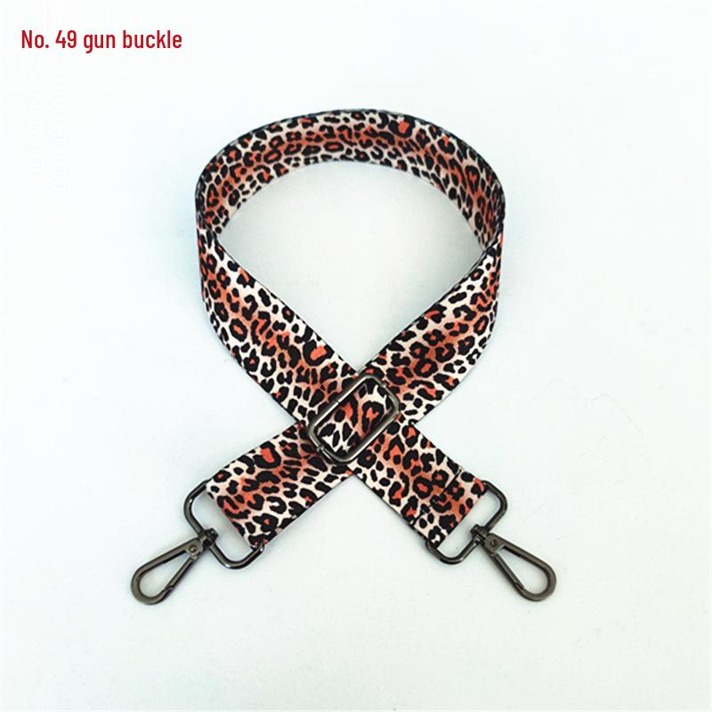 Colorful Ethnic Leopard Print Crossbody Bag Strap - Extended & Widened Replacement for Women's Shoulder Bags