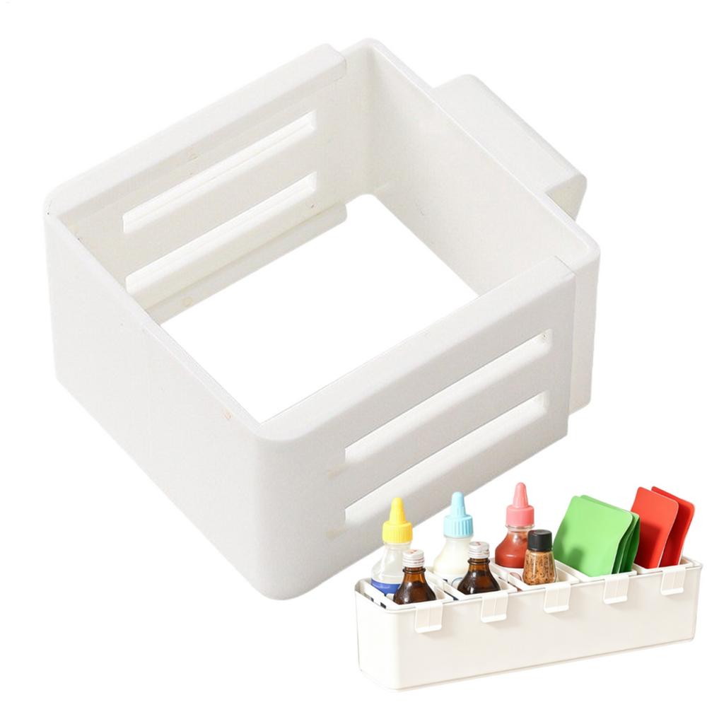 Space-Saving Expandable Refrigerator Side Door Storage Container Adjustable Fridge Divider Organizer for Home Kitchen Office