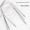 Circular Knitting Needle 100cm Length With Random Color Stitching Markers Ideal For Sweaters And Shawls