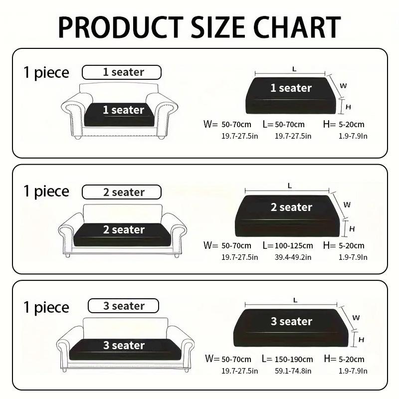 Elastic Sofa Cover Luxury Adjustable Elastic Couch Cover For Living Room Sofa Seat Cover 1 2 3 4 Seat L Shaped Full Set