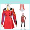 Traje de Roupa Atraente da Darling In The Franxx Zero Two Para Amantes de Anime