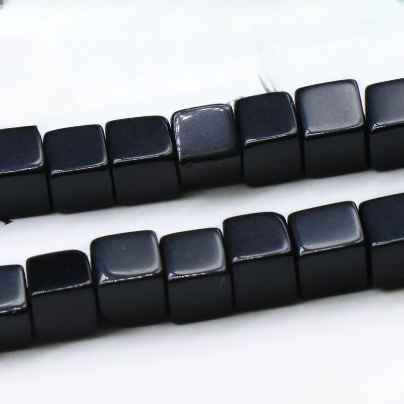 

1PC Натуральний кристал агатовий камінь квадратні розсипчасті намистини з бісеру DIY браслет намисто сережки ювелірний матеріал