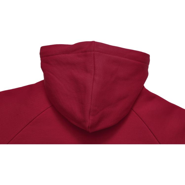 Fila Fusion Solid Color Logo Knitted Cotton Drawstring Sweatshirt Women Sweatshirt China-Red T11W245209FRD
