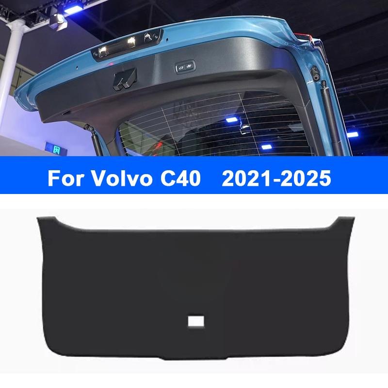 For Volvo C40 XC40 XC60 XC90 Car Tailgate Mat Trunk Liner Cargo Tray Waterproof Rear Bumper Protector Pad Anti-Slip Accessories
