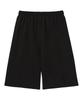 RAIMENT Big Patch Bermuda Wide Elastic Sweatpants_Black