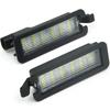 2pcs 18-LED CAN-bus Error Free White 12V-24V For Dodge Charger Challenger Pacifica Jeep Compass RAM 1500 License Plate Lamp