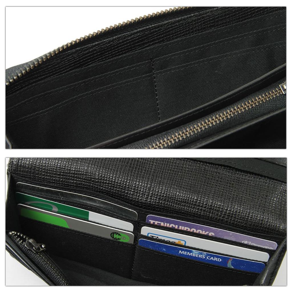 Police Men's Genuine Leather Zip-Around Long Wallet, No. 0589 04, Camel