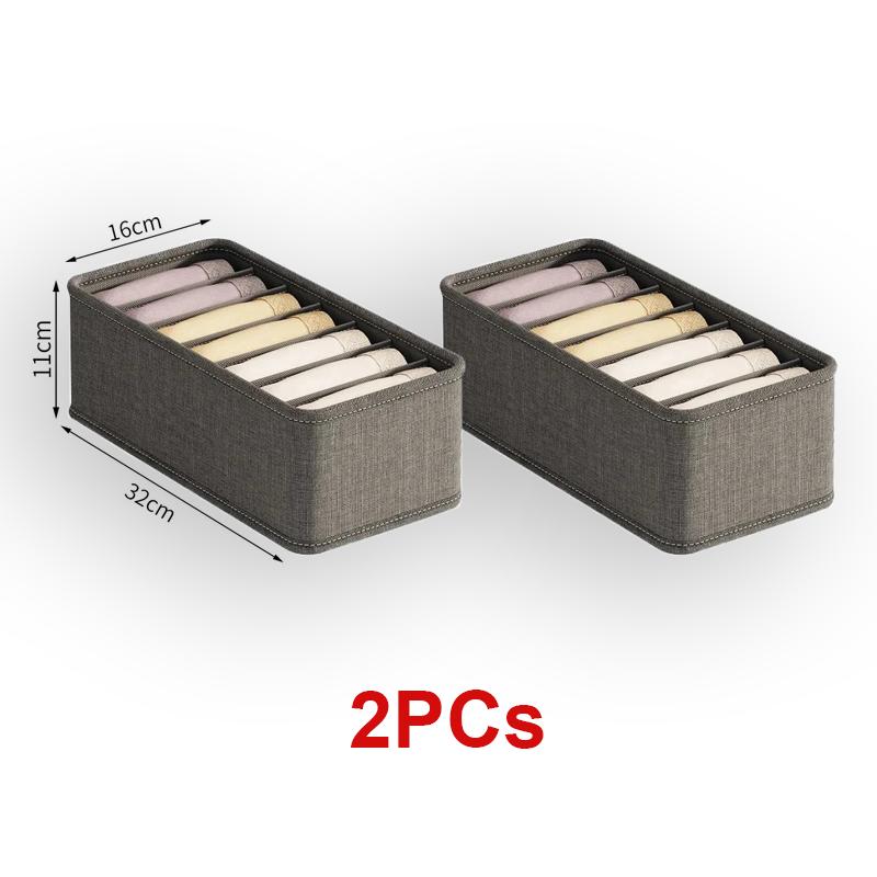 20/6/7/1 Fächer Kation PP Socken BH Hosen Schlichtheit Organizer für Schränke und Schubladen Heim Sortierboxen Aufbewahrungs-Organizer-Box