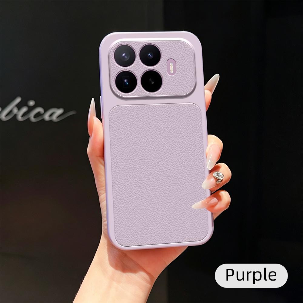 For Xiaomi 17 Case Xiaomi 17T Cover Xiaomi 17T Pro Leather Case Luxury Lens Protection Case Protect Matte Leather Back Cover