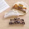 2025 Elegant Faux Acetate Bowknot Hair Clip: Large Shark Clip for Stylish Hair Buns