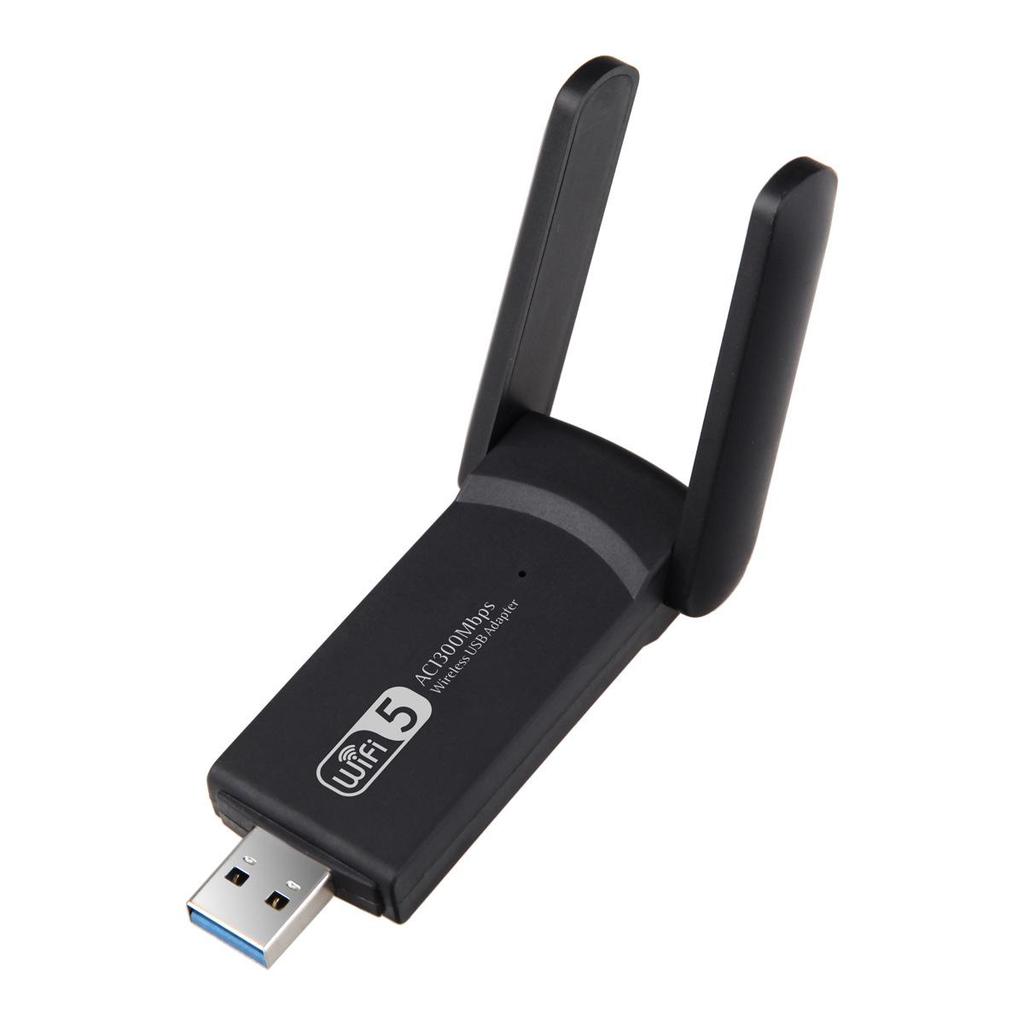 Dual-Band USB3.0 WiFi Network Card for Laptop/Desktop - 1300Mbps High-Speed & Stable Connection