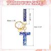 [PATIKIL] Initial Letter Keychain, Gift Bling Letter T Keychain, Alphabet Key Ring, Handbag Accessory for Women, Shiny and Cute Backpack Bag Car Key