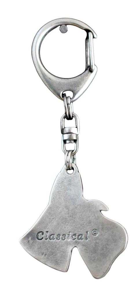 Scottish Terrier, Aberdeen Terrier, Scottie, Aberdeenie I - Versilberter Schlüsselanhänger mit Hund, Handtaschen-Dekoration, Rucksack-Anhänger der Marke Art-Dog