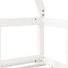 Children S Bed White 70x140 Cm Solid Pine Wood