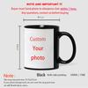 Personalized Photo Mug, Customize Family, Kids,Lovers,Logo, Text, Dog, Cat ,photos Mugs, Tea Milk Cup, Mother's Day Gift