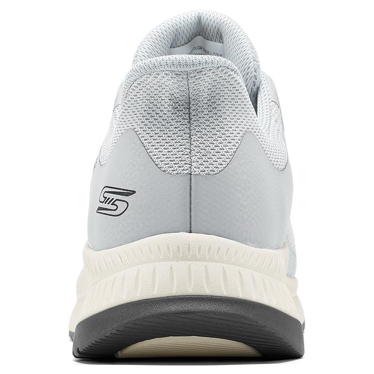 Skechers Bobs Squad 4 Comfortable Versatile Low-Top Casual Shoes Men sneakers Light-Gray 118423-LTGY