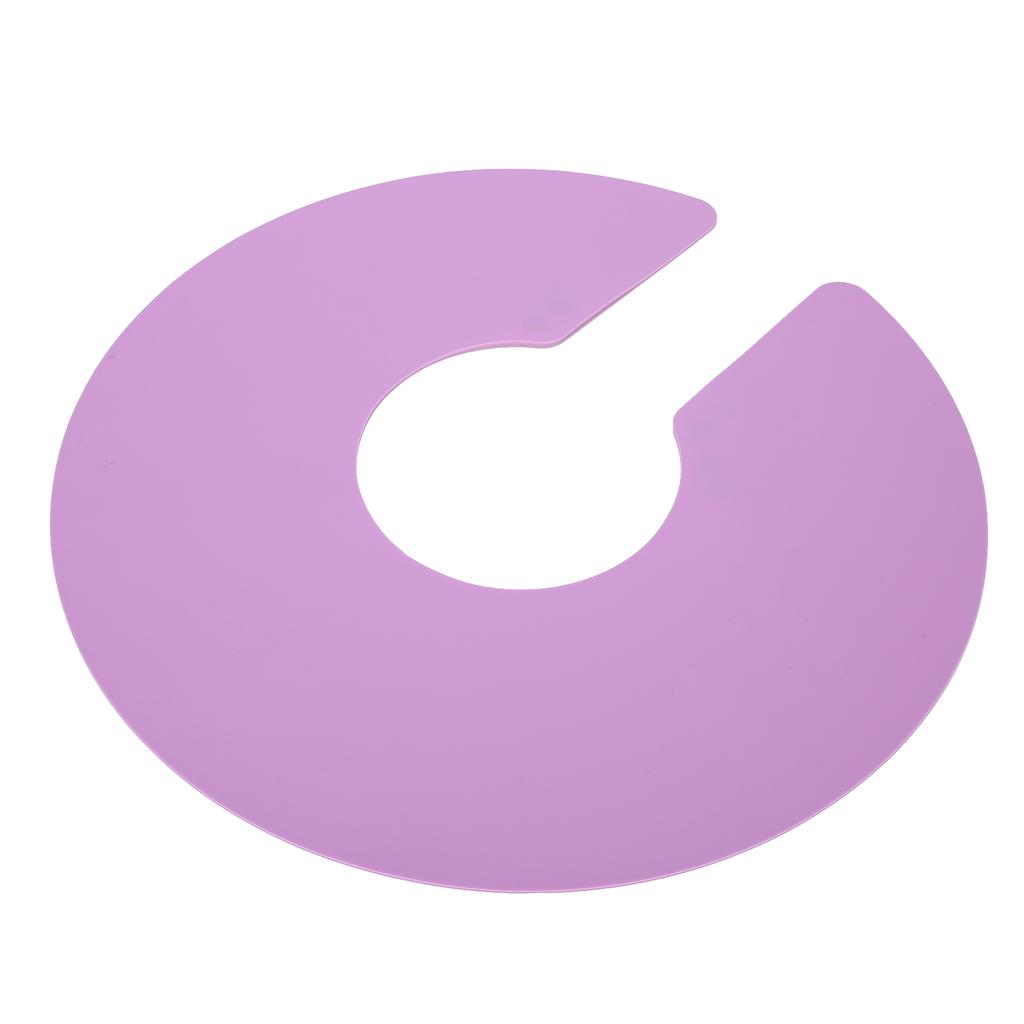 Barber Shop Silicone Hair Cutting Dyeing Cape Waterproof Hairdressing Shawl Round