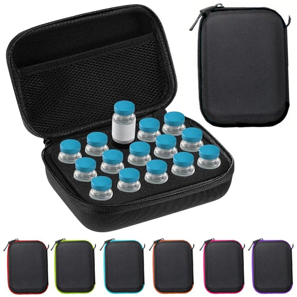 15 Slots Insulin Vial Protector 10ML Essentials Oil Case Durable Insulin Organizer Diabetes Care