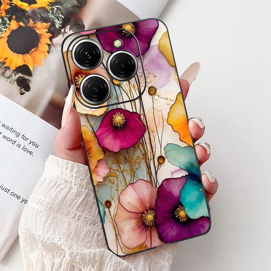 Für Tecno Spark 20 Hülle Spark 20C BG7 BG7n Coole Drachenmuster Hülle Weiche Silikonhülle Für Tecno Spark 20 Pro Spark20 Pro+ Taschen