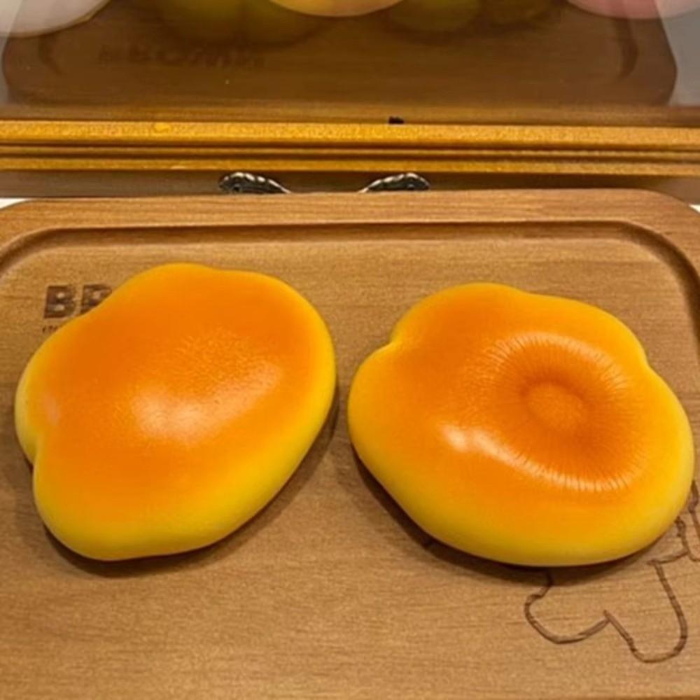 New Slow Rebound Cloud Bread Squeeze Stress Relief Caramel Color Simulation Bread Pinch Sensory Fidget Adults