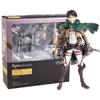 New In Stock Attack on Titan Figma Handheld Mobile Doll Liwei Allen Captain Mikasa Collectable Action Figure Toy Gift Premium Quality