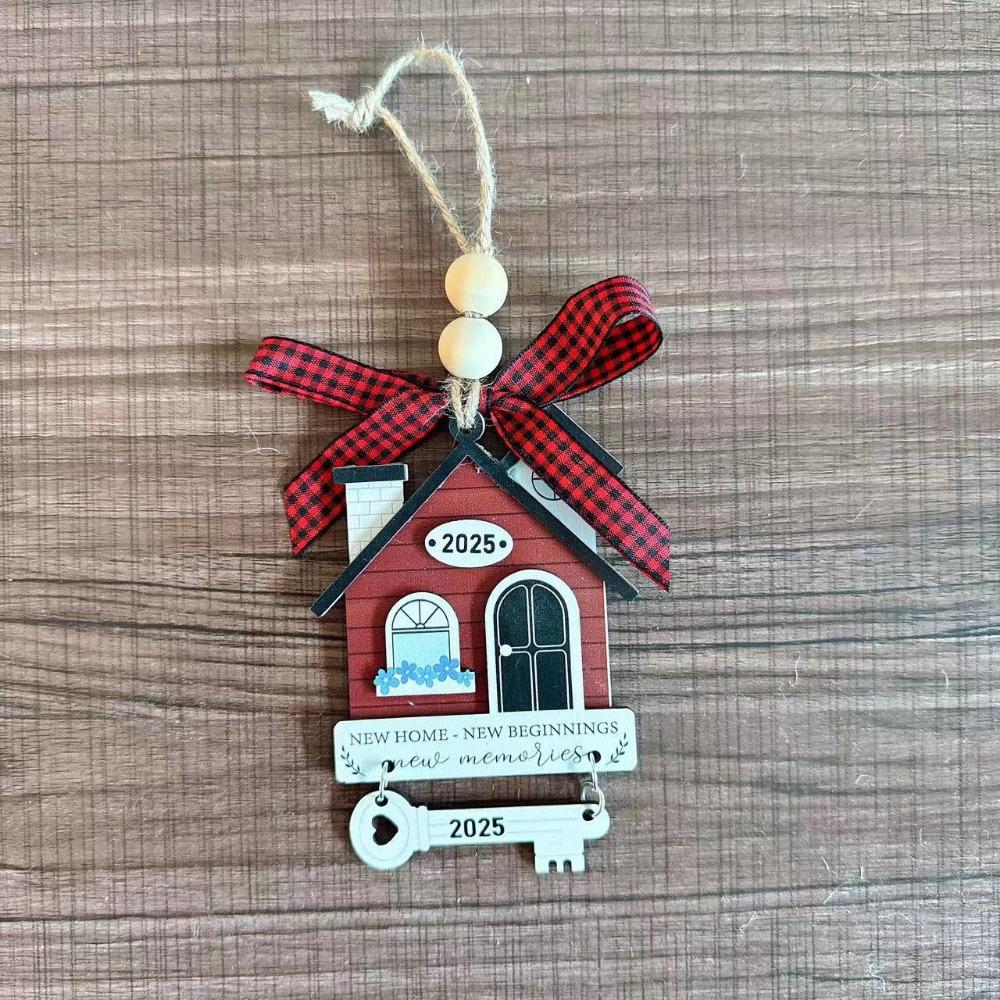Wooden Home Decoration 2025 New Home Gifts New Christmas Tree Ornament