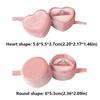 Round Jewelry Box Heart Shape Jewelry Display Fashion Gift Box  Necklace