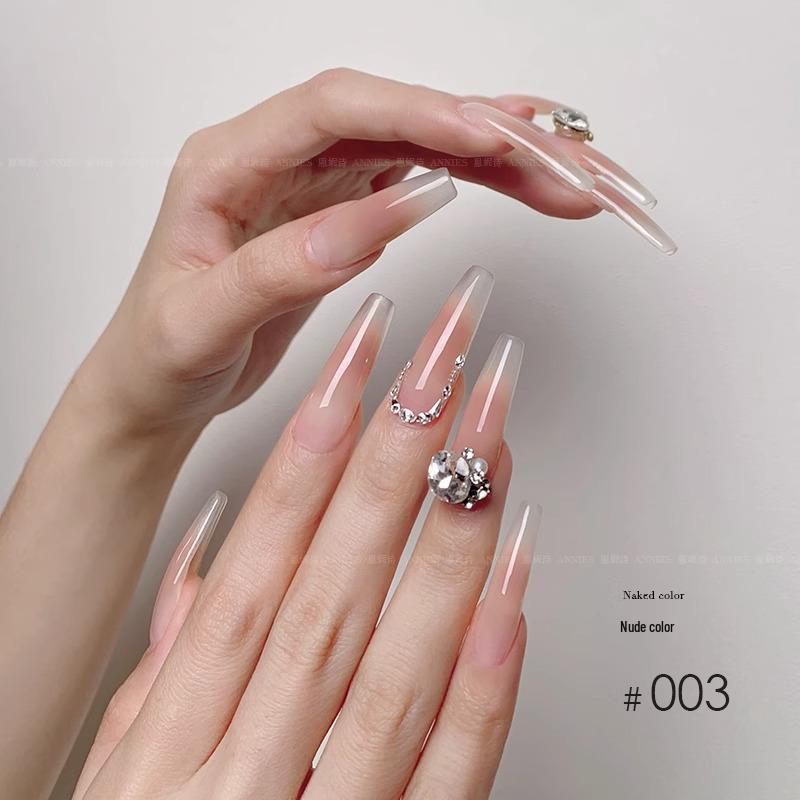 

Ennisi 2025 Gradient Blush Nail Polish Gel - Concealer & Free Edge Patting Special for Salons