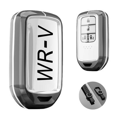 MailiMy Car Key Case, Suitable for WR-V, Car Key Holder, Omnidirectional Protection Key Cover,