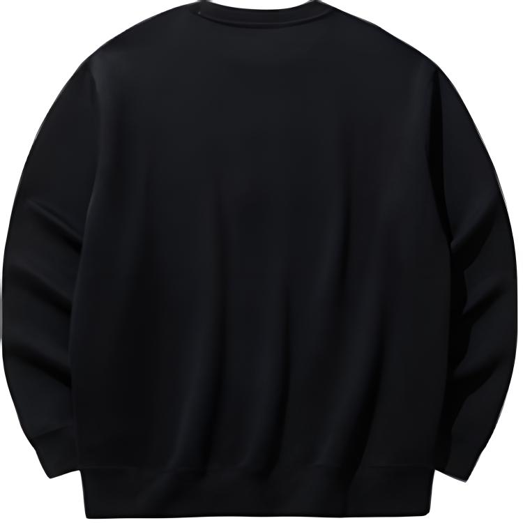 Anta Lifestyle Series Loose Fit Retro Sweatshirt Men Tops Black 152518705S-3