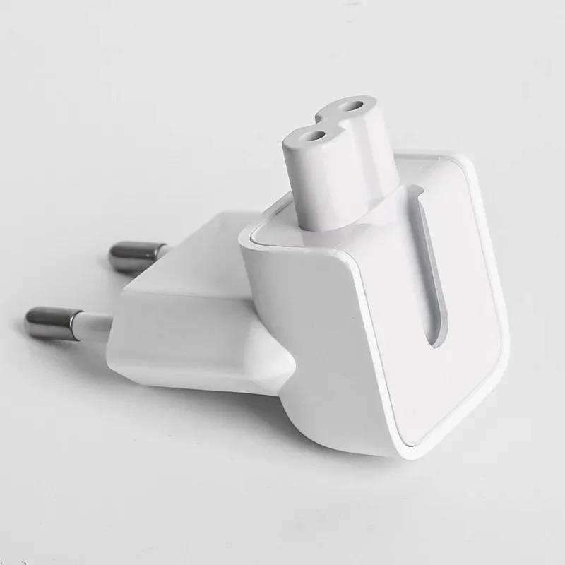5/1PCS EU Plug Converter Travel Charger Adapter Wall Outlet Connector Duck Head for MacBook Mac Pro MagSafe iPad Tablet Charge