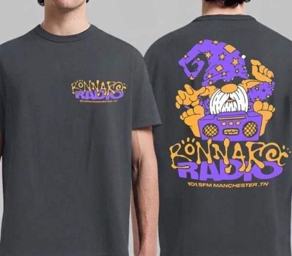 Bonnaroo 2026 Bonnaroo Radio T-Shirt Official Merch Manchester TN Festival Tee 4XL