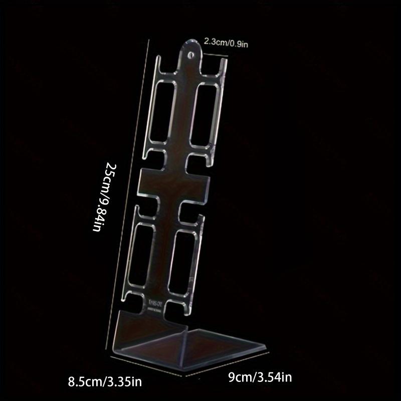 

Jewelry Display Stand Acrylic Watch Display Stand Watch Organizer Home Store Watch Bracelets Earrings Storage Rack Gift прозорий