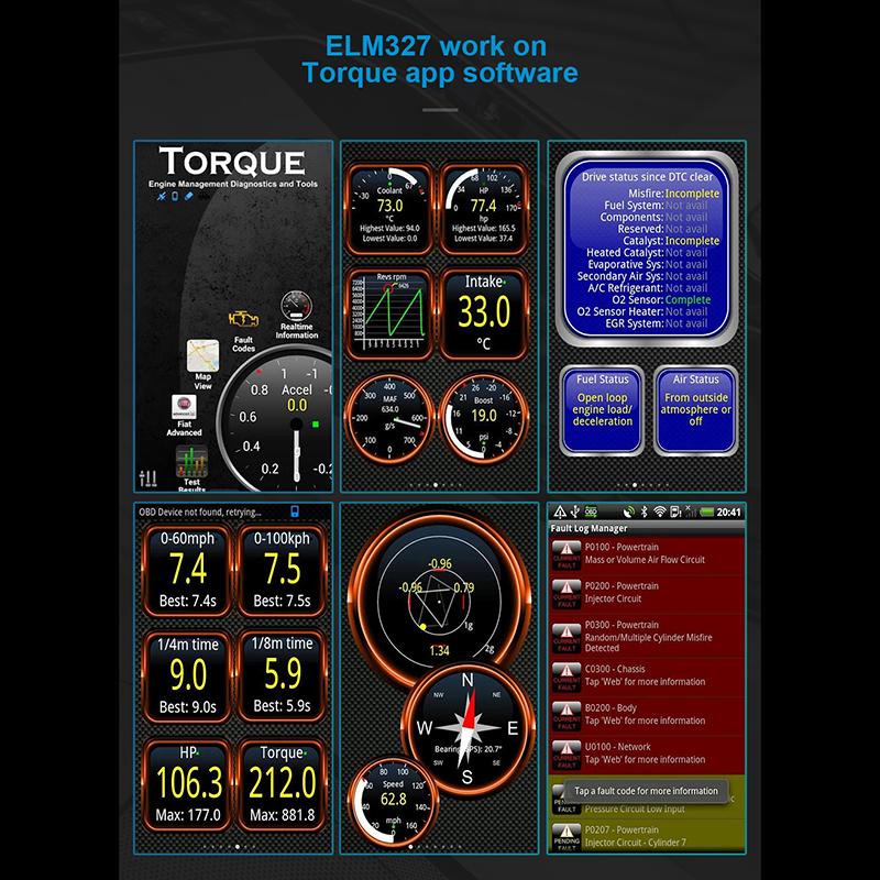 ELM327 V1.5 OBD2 Scanner PIC18F25K80 BT/Wifi ELM 327 OBD Auto Diagnostisch Hulpmiddel Voor Android/IOS PK vgate Icar2 Code Reader