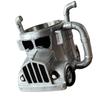 Unique Truck Coffee Mug Handcrafts Resins Semi Truck Shape Coffee Cup for Home Desktop Decoration and Trucker Gift